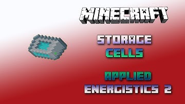 ME Storage Cell 64k 📀 Minecraft Applied Energistics Tutorial 📀 English 📀 #Minecraft