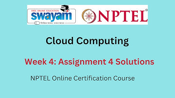 Cloud Computing Week 4 : Assignment 4  Answers || July  2023 || NPTEL