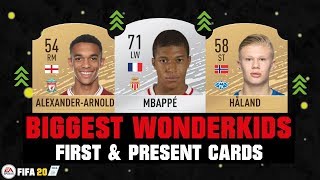 TOP 50 BIGGEST WONDERKIDS FIRST and PRESENT FUT Cards 😱🔥| FIFA 10 - FIFA 20