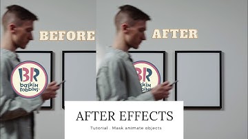 Masking Animate Objects Behind | After Effects Tutorial