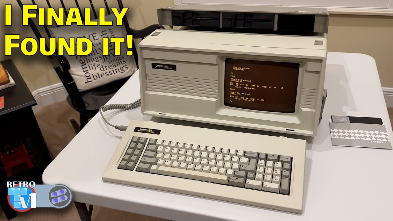 I Finally Found It - The 1st Computer I Ever Used - Zenith ZFA