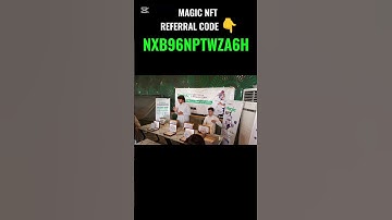 magic nft xyz referral code || magic nft invitation code #shorts