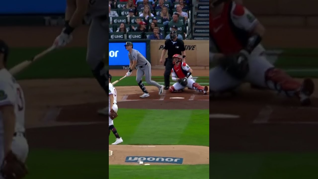 Colson Montgomery sent that one outta here! 🚀 #mlb #shorts #highlights