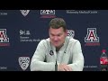 Arizona Basketball Press Conference - Tommy Lloyd