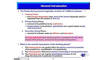The Freezing Stage in Freeze Drying: Fundamental Concepts