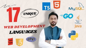 17 Unique Web Development Languages Explored | List of all Web Programming Languages 💻🚀