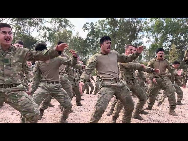NZ Army Haka Tū | Exercise Talisman Sabre class=