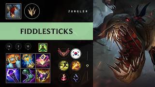 Fiddlesticks Jungle vs Jarvan IV - KR Grandmaster Patch 26.09