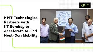 KPIT & IIT Bombay sign MoU for cutting‑edge research and next‑gen mobility development