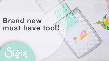 Sizzix: Brand-New Stencil & Stamp Tool Overview with Sizzix Designer Pete