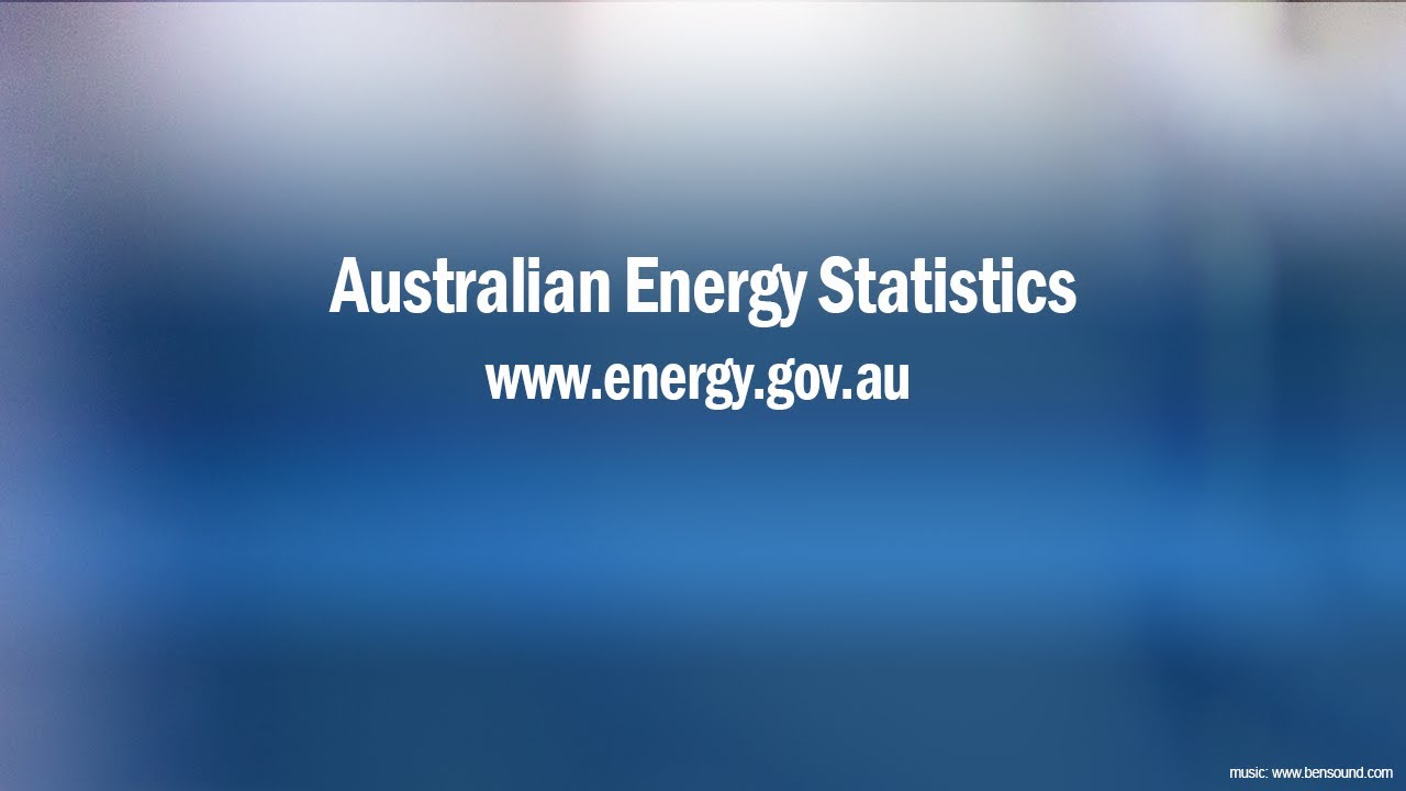 Australian Energy Statistics 2020 by state, infographics YouTube
