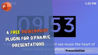 A Free PowerPoint plugin for dynamic presentations and countdown timers | PresentationPoint