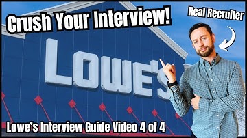 Great Questions to Ask the Interviewer in Your Lowe’s Job Interview - How to Get a Job at Lowe’s