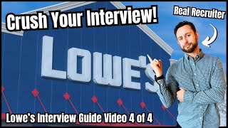 Great Questions to Ask the Interviewer in Your Lowe’s Job Interview - How to Get a Job at Lowe’s