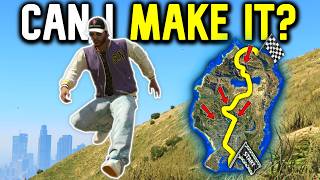 ON FOOT CROSS-MAP MANHUNT | GTA Online
