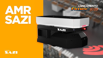 AMR SAZI | Robô Autônomo de Transporte de Materiais | LANÇAMENTO