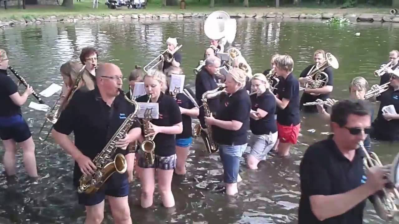 Cold Water Challange Musikverein Vrees