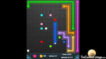 Flow Game Level - 813 [12x12] Mania Connect the Dots