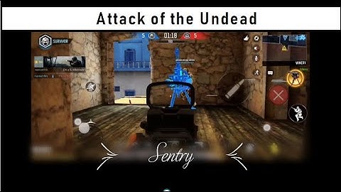 How to use Sentry Gun in Attack of the Undead || CoD Mobile