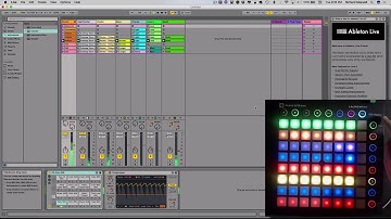 Controlling Ableton Live With A Launchpad