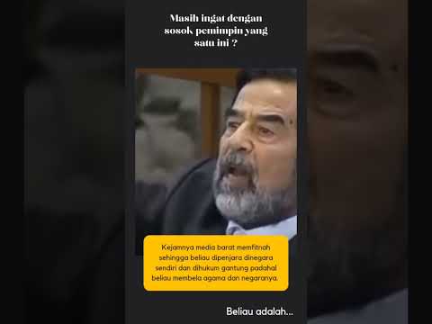 Video: Saddam Bercakap