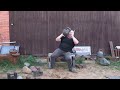 ТРЕНИРОВКА ЖИМА НА ЛАДОНИ СИДЯ!РАБОЧИЕ ПОДХОДЫ С ГИРЕЙ 60 КГ 60 KG KB! PALM PRESS SEATED TRAINING