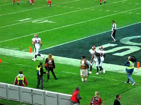 NFL International Series 2010 London - Jabar Gaffney Touchdown taken back because of penalty