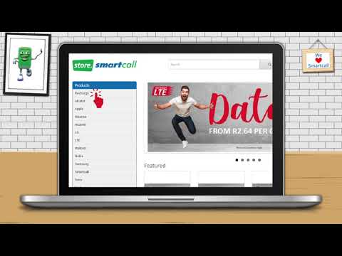 #SmartcallStore #GetSmartLTE | How to recharge Telkom LTE SIM online