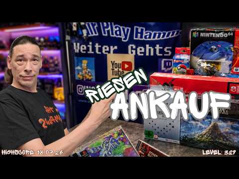 riesen Ankauf mit mega Zuständen??🧐 - Fair Play Hamm ❤️ Retro Games