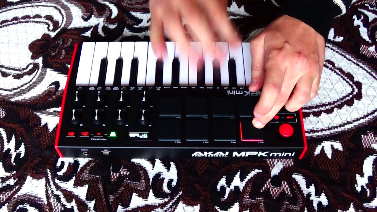 Dance Hall Beat Akai Mpk Mini Mk3 Youtube