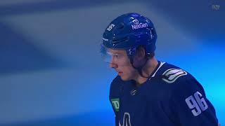 2023-24 Vancouver Canucks Home Opener Player Introductions + Captain Ceremony (Oct. 11, 2023) (SN)