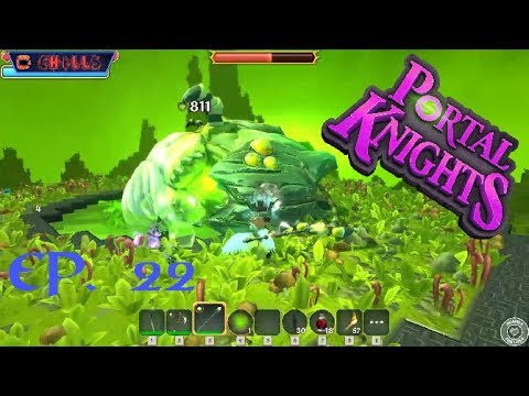 Portal Knights Ep. 22 ♠Boss Farming The Ancient Worm! Pets and Weapons!♥ PC XBOX PS4 Gameplay