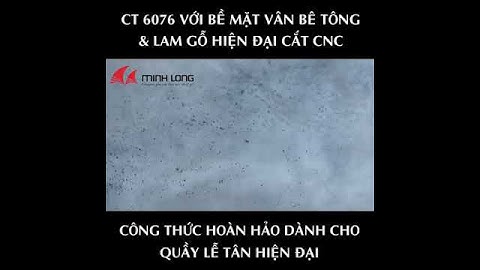 QUẦY LỄ TÂN PHONG CÁCH HIỆN ĐẠI -  Gỗ Minh Long