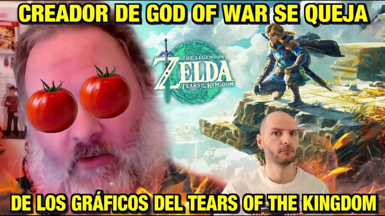 DAVID JAFFE CRITICA LOS GRÁFICOS DE THE LEGEND OF ZELDA TEARS OF THE KINGDOM - MI RESPUESTA