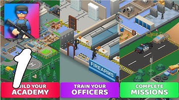 Idle SWAT Academy Tycoon Gameplay Walkthrough #1 (Android, IOS)
