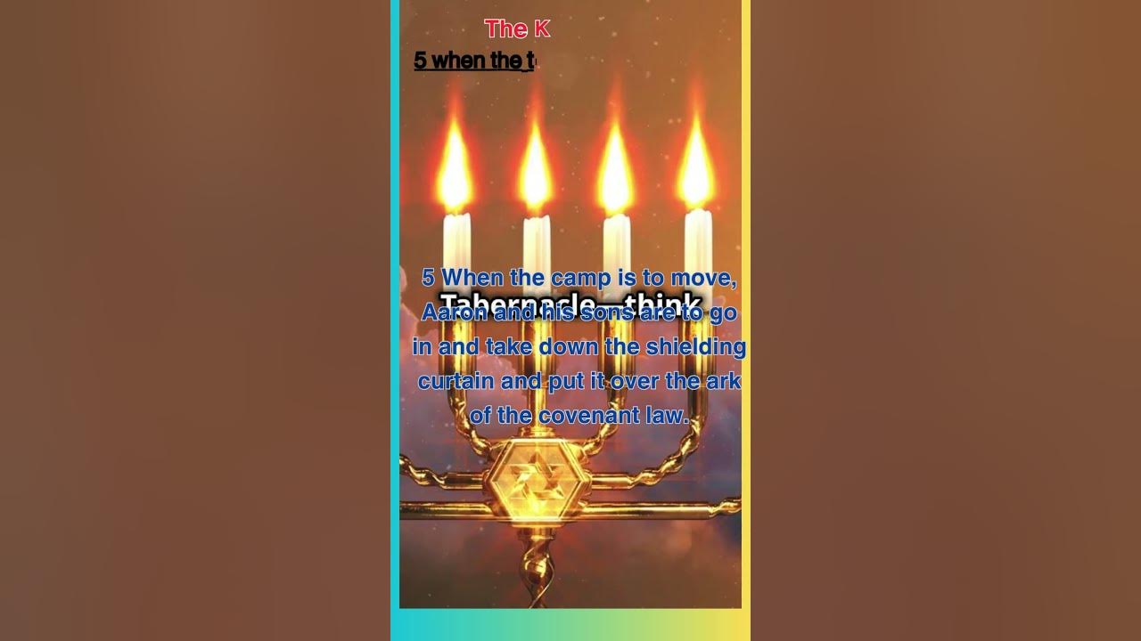 Numbers 4 4 5 cjb niv the kohathites youtube
