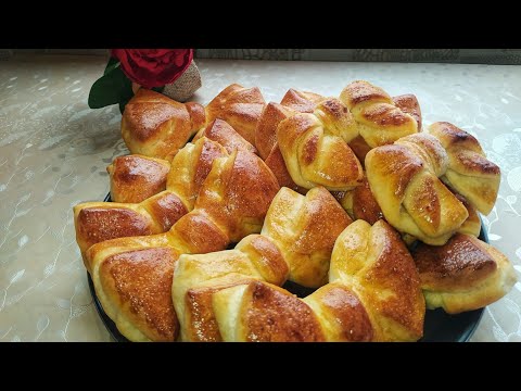 БЫСТРО К ЧАЮ🍵 ❗❗БУЛОЧКА В ВИДЕ БАНТИКИ🎀