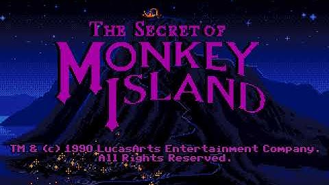 The Secret of Monkey Island  (Roland MT-32 ) - 01 Opening Theme