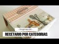 RECETARIO POR CATEGORIAS (CON SATWA) - INSPIRACION | LLUNA NOVA SCRAP