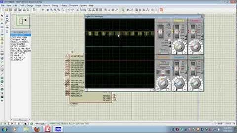 MikroC +Pic16F887 - Using PWM.avi