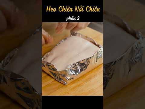 Thịt heo chiên nồi chiên không dầu phần 2
