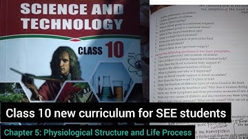 Class 10| Chapter 5: Physiological Structure and life process| Part 1