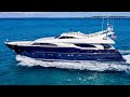 $2.8 Million Superyacht Tour : 2001 Ferretti 94