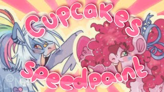 Cupcakes MLP Speedpaint [Pinkie Pie & Rainbow Dash] by GoblinHound 3,333 views 2 years ago 2 minutes, 37 seconds