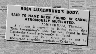 Rosa Luxemburg crime scene - Historic Berlin