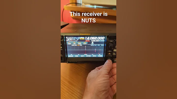 New Yaesu FTDX10. Listen to how beautiful this receiver is!