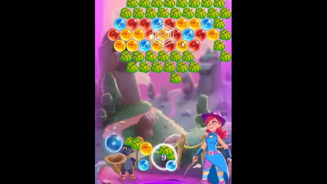 Bubble Witch Saga 3 Level 314 - NO BOOSTERS 🐈 - YouTube