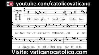 Hoc Corpus Canto Gregoriano Gregorian Chant