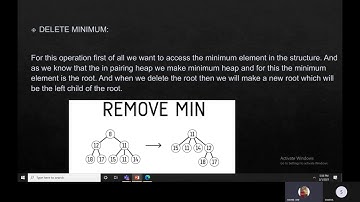 PAIRING HEAP IN DISCRETE STRUCTURES