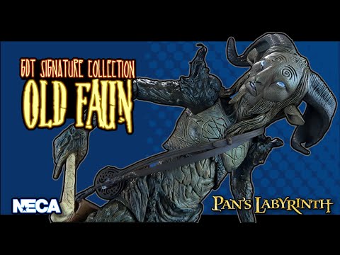 NECA Toys Pans Labyrinth Old Faun Figure | Video Review